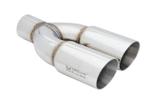 Load image into Gallery viewer, Universal Twin Stainless Roll 3″ Tips – Passenger Side