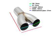 Load image into Gallery viewer, Megan Y Tube 76mm (3″)