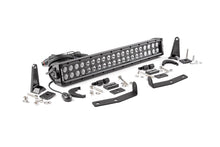 Load image into Gallery viewer, LED Light Kit | Bumper Mount | 20" Black Dual Row | Nissan Titan XD (16-24)