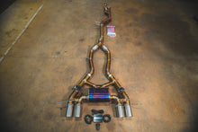 Load image into Gallery viewer, Valvetronic BMW G80 M3 / G82 G83 M4 Axleback - Grade 5 Titanium - (4) Brushed Steel (3.5 Outlet)