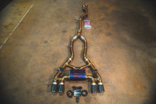 Load image into Gallery viewer, Valvetronic BMW G80 M3 / G82 G83 M4 Axleback - Grade 5 Titanium - (4) 1X1 Carbon Fiber (4.0 Outlet)
