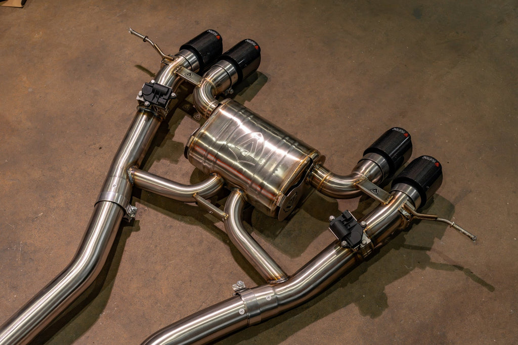 Valvetronic BMW G8x valved sport exhaust - manufacturer detail photo 3