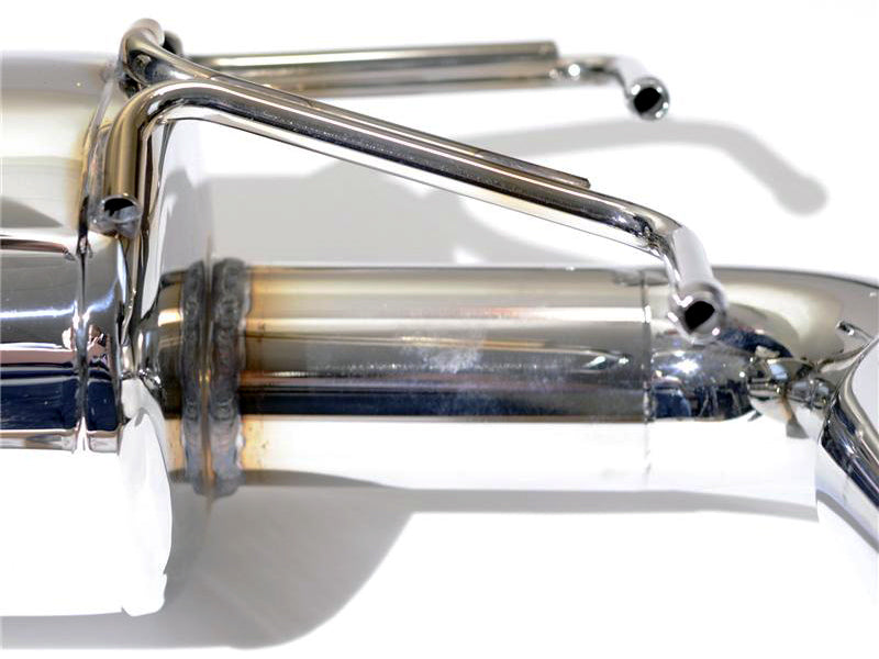 AVO Exhaust 3in Stainless Steel Cat Back Exhaust - 08-10 Subaru WRX 5-Door Hatch