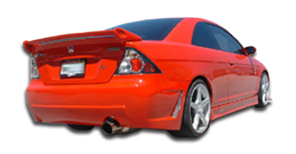 2001-2005 Honda Civic 4DR Duraflex B-2 Rear Bumper Cover - 1 Piece (S)