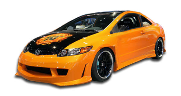 2006-2011 Honda Civic 2DR Duraflex Type M Side Skirts Rocker Panels - 2 Piece