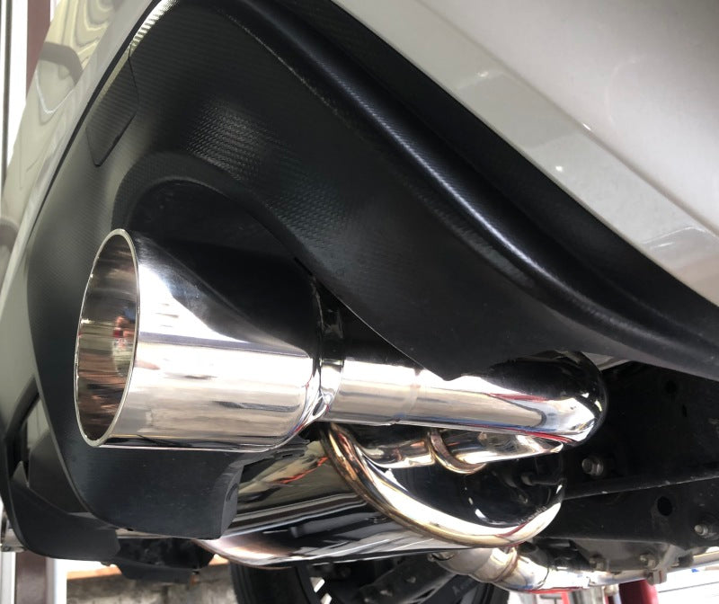 AVO 13+ Subaru BRZ / 13+ Scion FR-S Stainless Steel Cat Back Exhaust (Non Resonated)