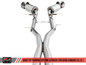 AWE Tuning 16-19 Chevy Camaro SS Res Cat-Back Exhaust -Touring Edition (Quad Diamond Black Tips)