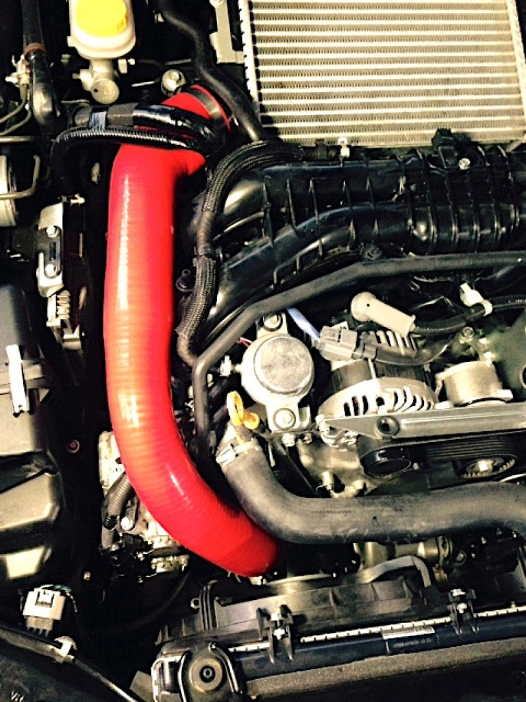 AVO Silicone Intercooler Hose Pipe - 2015+ Subaru WRX / 14-18 Subaru Forester XT FA20 Turbo - Red