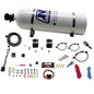 Nitrous Express Dodge Hemi/SRT8 Single Nozzle Fly By Wire Nitrous Kit (35-150HP) w/15lb Bottle