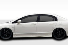 Load image into Gallery viewer, 2006-2011 Honda Civic 4DR Duraflex JDM Type R Conversion Side Skirts Rocker Panels - 2 Piece