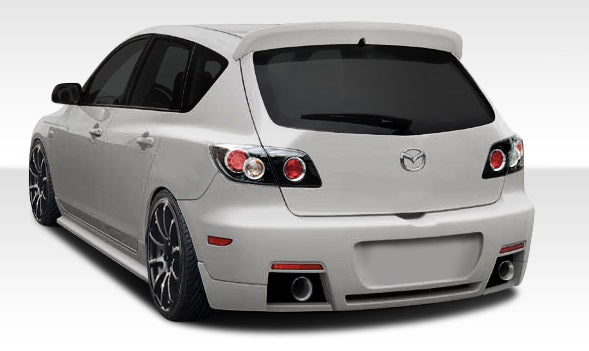 2004-2009 Mazda 3 HB Duraflex X-Sport Rear Bumper Cover - 1 Piece (S)