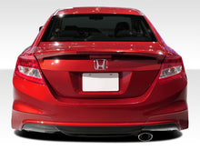 Load image into Gallery viewer, 2012-2013 Honda Civic Si 2DR Duraflex H-Sport Rear Add Ons Spat Bumper Extensions - 2 Piece