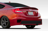 2012-2013 Honda Civic 2DR Duraflex Bisimoto Edition Rear Bumper Cover - 1 Piece