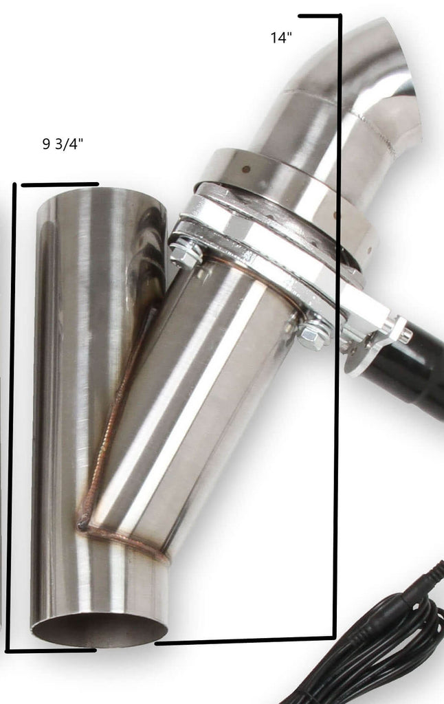 Hooker Exhaust Cutouts dual kit w/remote