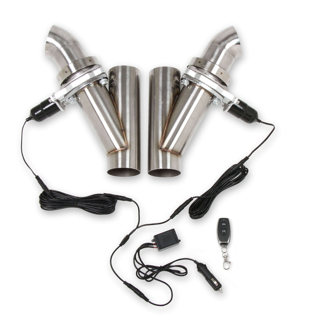 Hooker Exhaust Cutouts dual kit w/remote