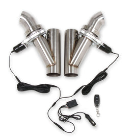 Hooker Exhaust Cutouts dual kit w/remote