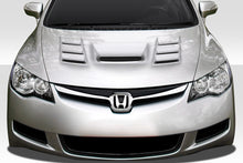 Load image into Gallery viewer, 2006-2011 JDM Honda Civic 4DR Duraflex Supremo Hood - 1 Piece