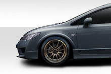 Load image into Gallery viewer, 2006-2011 Honda Civic 4DR Duraflex Type M Front Fender Flares - 4 Piece ( fits JDM Civic only )