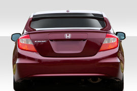 2012-2015 Honda Civic 4DR Duraflex RR Wing Spoiler - 3 Piece