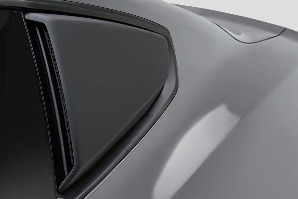 2005-2014 Ford Mustang Coupe Duraflex MPX Rear Window Scoops - 2 Piece