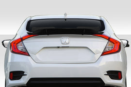 2016-2020 Honda Civic 4DR Duraflex Duckbill Rear Wing Spoiler - 3 Piece