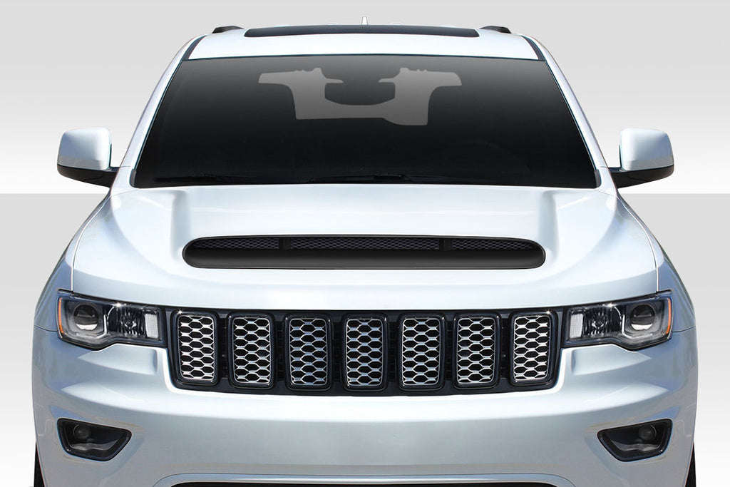 2011-2020 Jeep Grand Cherokee Duraflex Demon Look Hood - 1 Piece