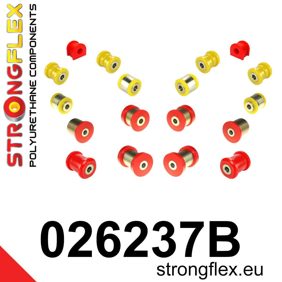 036050A: Rear suspension bush kit SPORT