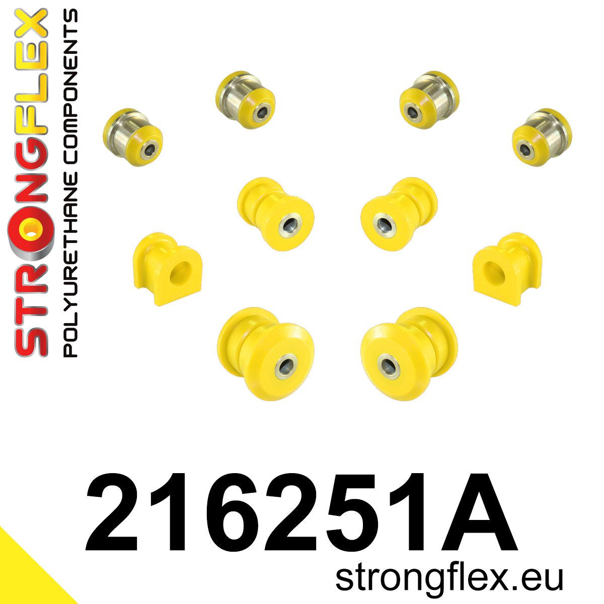 026237A: Rear suspension bush kit SPORT