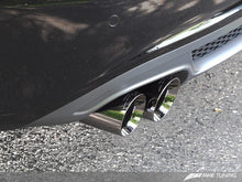 Load image into Gallery viewer, AWE Tuning Audi B8 A4 Touring Edition Exhaust - Quad Tip Diamond Black Tips