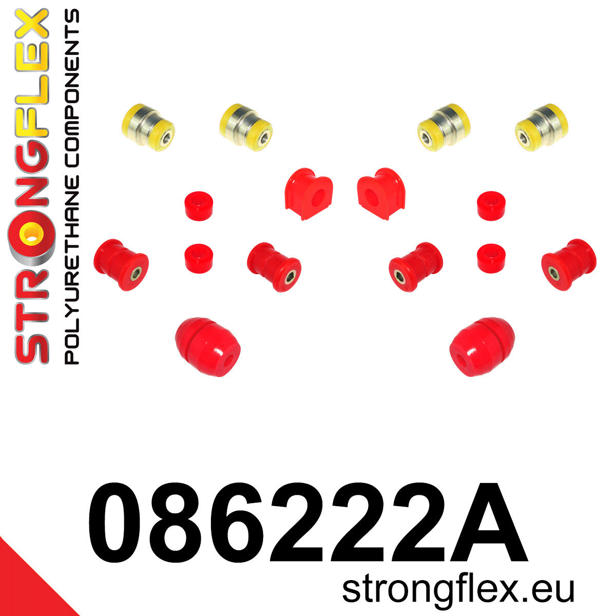 Strongflex Alfa Romeo Rear hub - lower bushing SPORT