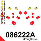 Strongflex Alfa Romeo Rear hub - lower bushing SPORT