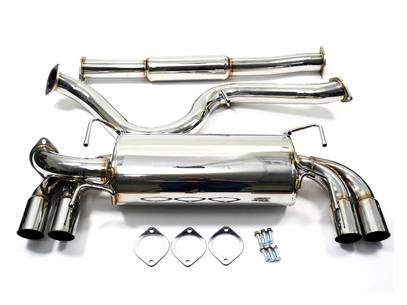 AVO Exhaust 3in Stainless Steel Cat Back Exhaust - 08-10 Subaru STI