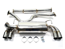 AVO Exhaust 3in Stainless Steel Cat Back Exhaust - 08-10 Subaru STI