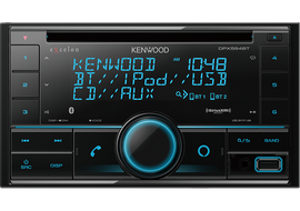 Kenwood eXcelon CD Receiver with Bluetooth