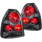 ANZO HONDA CIVIC 96-00 3DR TAIL LIGHTS BLACK