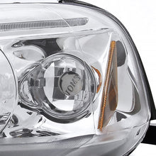 Load image into Gallery viewer, 1999-2000 Honda Civic Spec-D Tuning  Dual Halo LED Projector Headlights w/Eyebrows (Chrome Housing/Clear Lens)