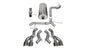 Corsa 12-13 Cadillac Escalade DUB 6.2L V8 Polished Sport Cat-Back Exhaust