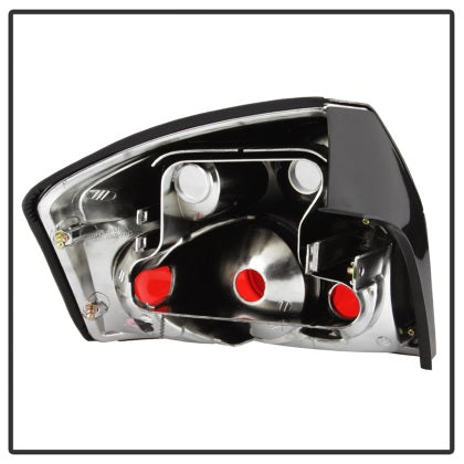 Spyder 02-05 Audi A4 (Excl Convertible/Wagon) Euro Style Tail Lights - Black