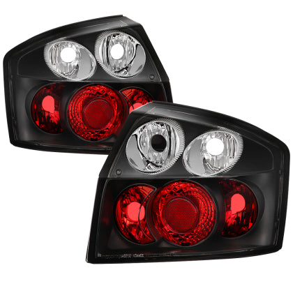 Spyder 02-05 Audi A4 (Excl Convertible/Wagon) Euro Style Tail Lights - Black