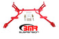 BMR 05-10 S197 Mustang K-Member w/ No Motor Mounts and STD. Rack Mounts - Red