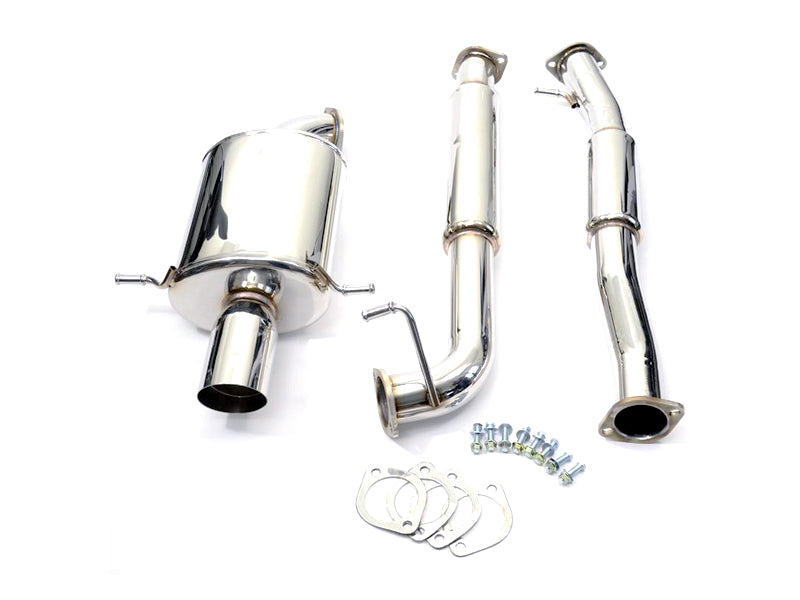 AVO Exhaust 3in Stainless Steel Cat Back Exhaust - 04-07 Subaru STI
