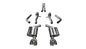 Corsa 17-18 Dodge Challenger 5.7L V8 Sport Cat-Back Dual Rear Exit w/3.5in Polished Tips