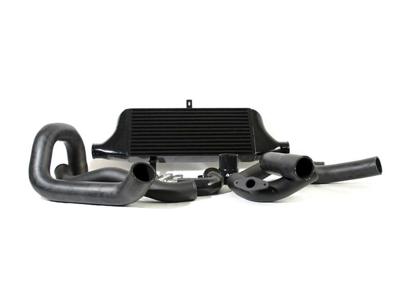 AVO Intercooler Front Mount Intercooler w/Black Piping - 08-14 Subaru WRX