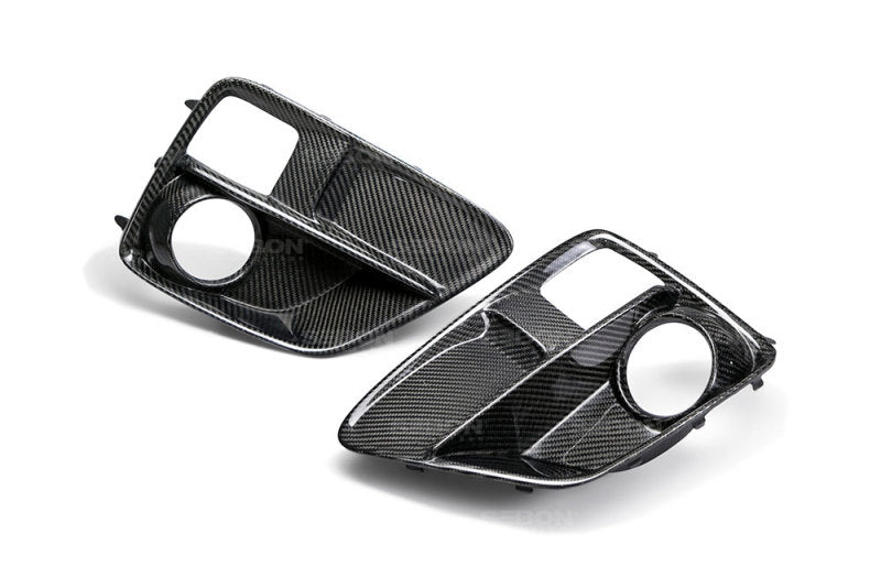 Seibon 2015+ Subaru Impreza WRX/STi Carbon Fiber Fog Light Surrounds (pair)