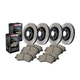 92-97 Subaru Alcyone SVX Stoptech Street Pack - Slotted Front & Rear Brake Kit