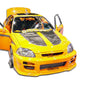 1996-1998 Honda Civic Duraflex R34 Front Bumper Cover - 1 Piece