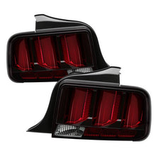Load image into Gallery viewer, Spyder 05-09 Ford Mustang (Red Light Bar) LED Tail Lights - Black