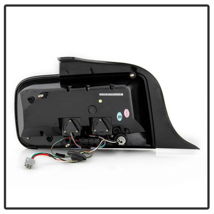 Spyder 05-09 Ford Mustang (Red Light Bar) LED Tail Lights - Smoke