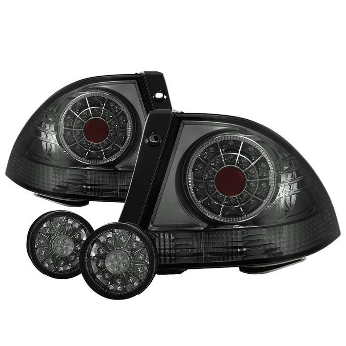 Spyder 01-03 Lexus IS300 LED Tail Lights w/Inner Trunk Lights - Smoke
