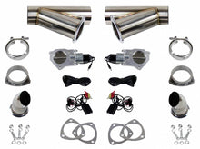 Load image into Gallery viewer, Granatelli Motorsports All 2.5&quot; (63mm) Electronic Exhaust Cutout - Dual System - Stainless Steel